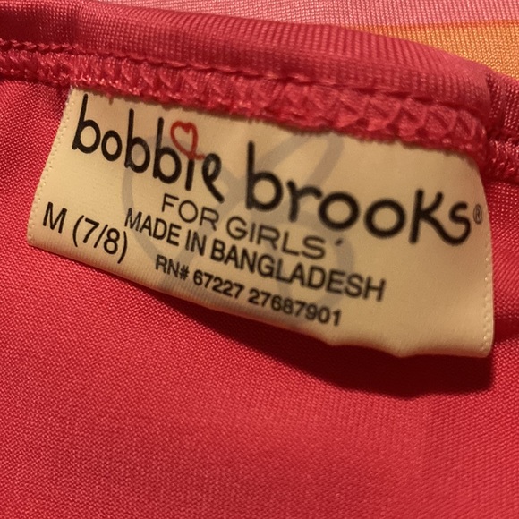 Bobby Brooks two-piece pink swimwear size medium - Picture 3 of 3